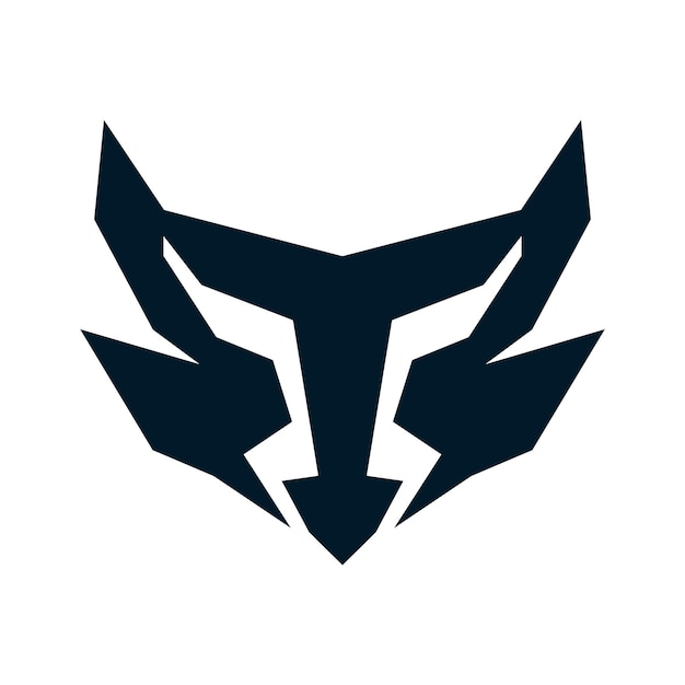 Logo hoofd wolf