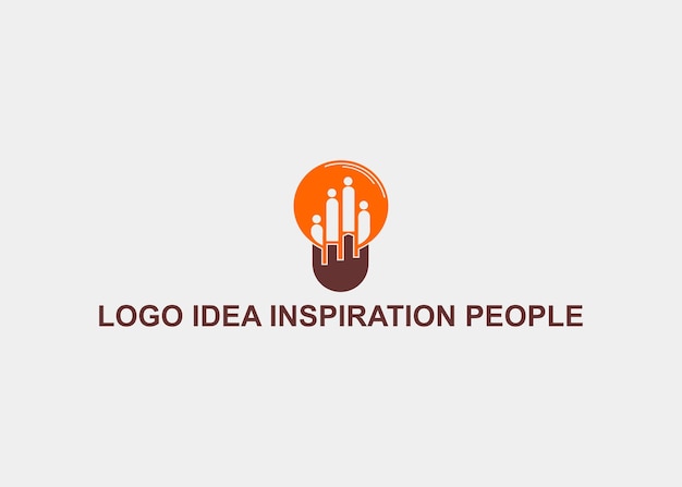 로고 아이디어 영감 사람 회사 이름
