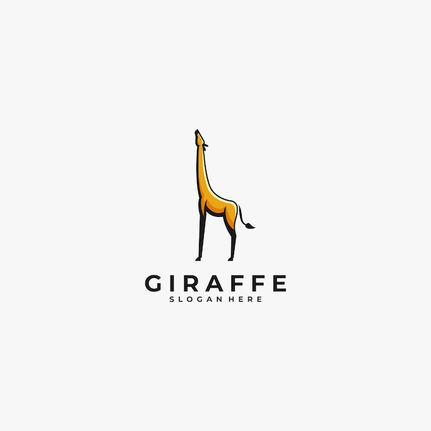 Logo illustration giraffe