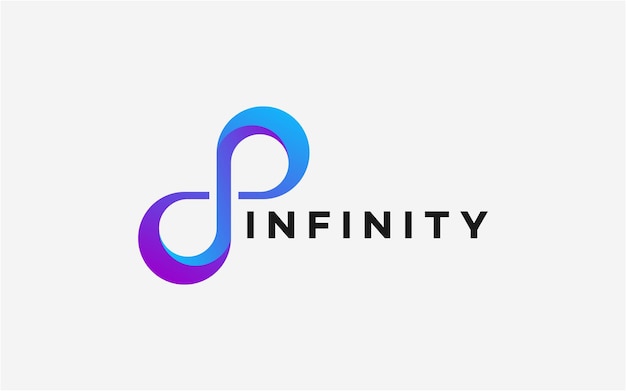 LOGO INFINITY MODERNE VOLLEDIGE KLEUR