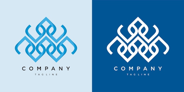 Vector logo for islamic housing, mosque dome shape