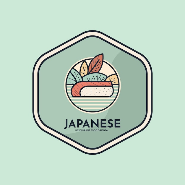 Logo Japanese Restaurant, Sushi logo