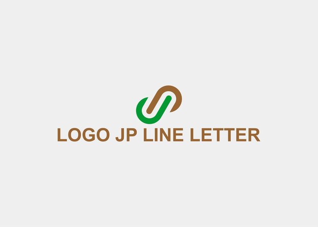 Логотип jp line письмо название компании