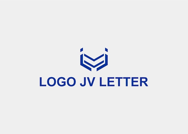 Logo jv line lettera nome azienda