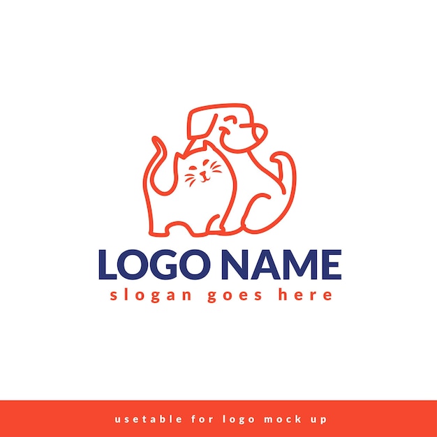 logo kat en hond