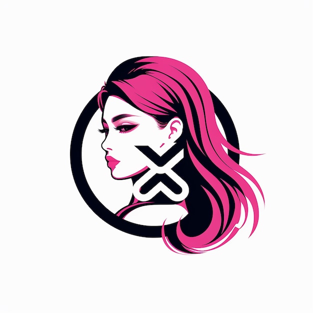 A logo of KPOP girl