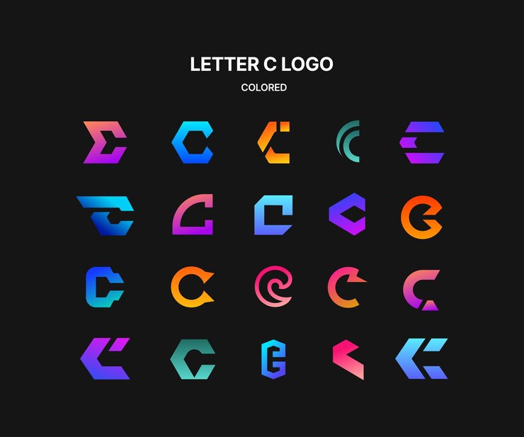 Logo Letter C Colored