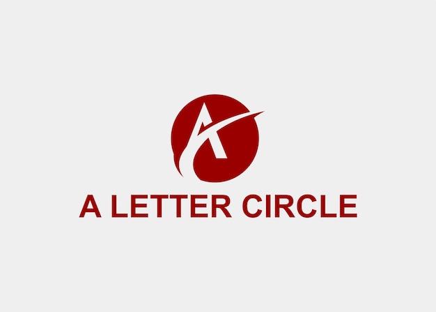 Logo a letter cerchio nome dell'azienda