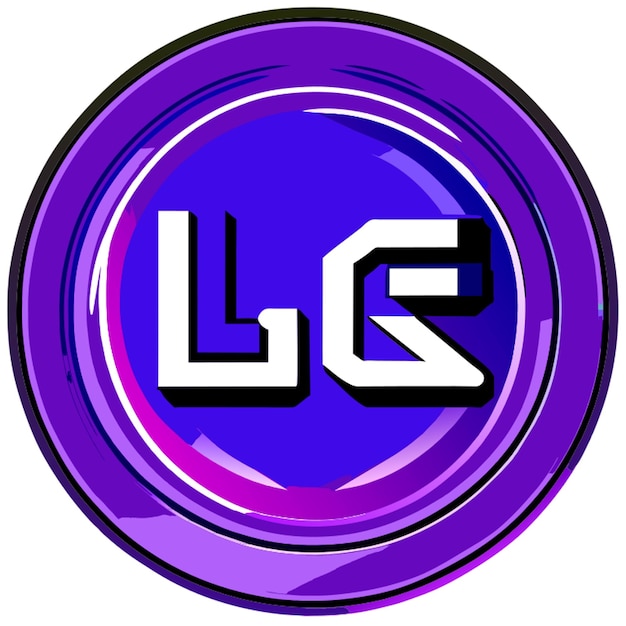 logo lg vector illustration