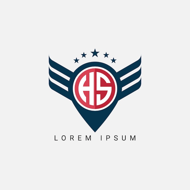 a logo for a lg with wings on it