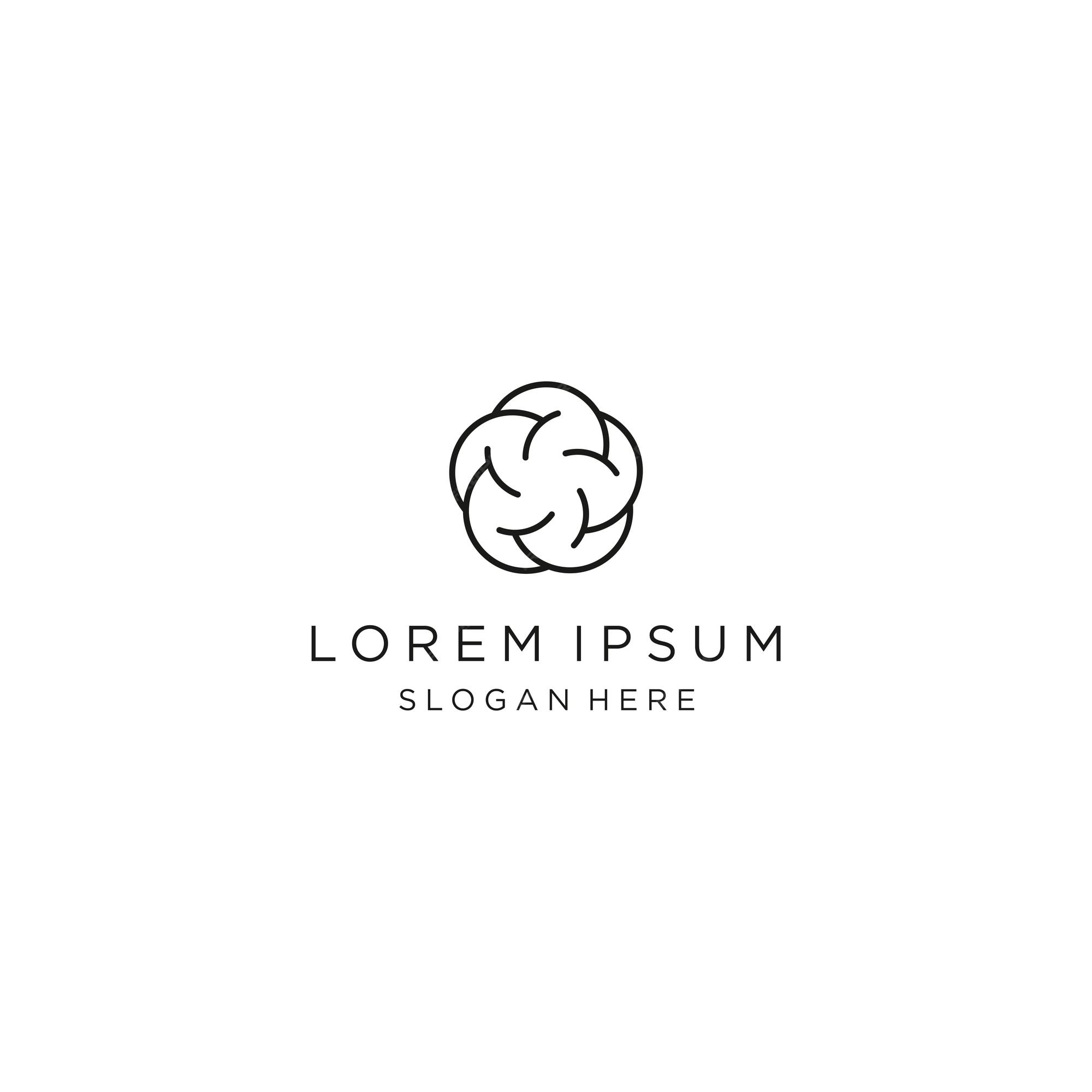 Premium Vector | Logo Lorem Ipsum Design Art Tagline