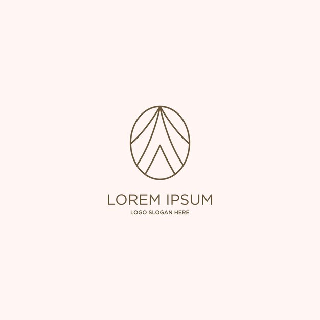 logo lorem ipsum ontwerp kunstsjabloon hier