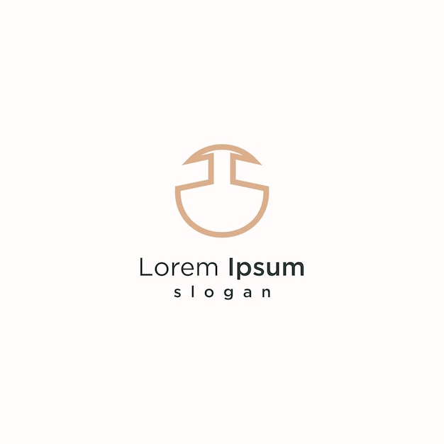 Logo lorem ipsum slogan design art sjabloon