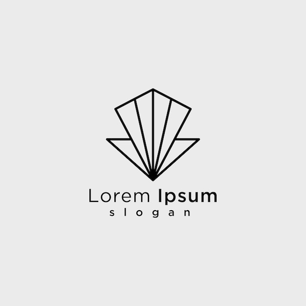 Логотип lorem ipsum slogan design art template