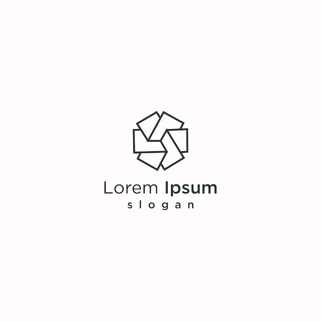 ベクトル logoloremipsumスローガンデザインアートテンプレート