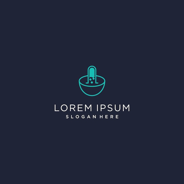 logo lorem ipsum slogan hier ontwerp kunstsjabloon