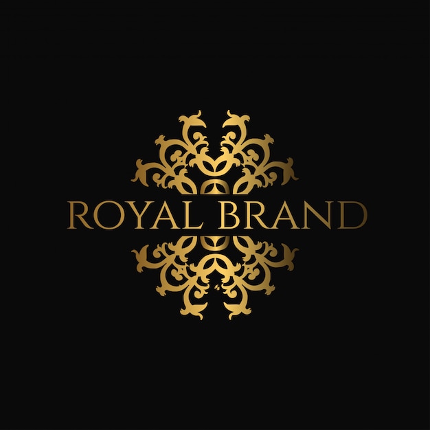 Logo Luxe met gouden kleur