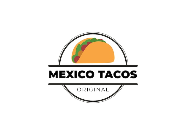 Logo for a mexican restaurant called mexico tacos original