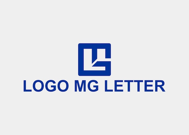 Logo mg letter company name