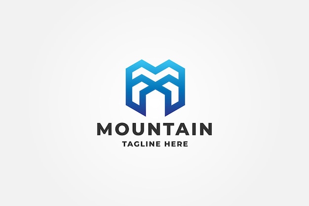 Vector logo_mountain