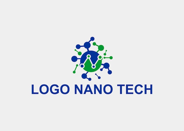 Logo n nano tech company name