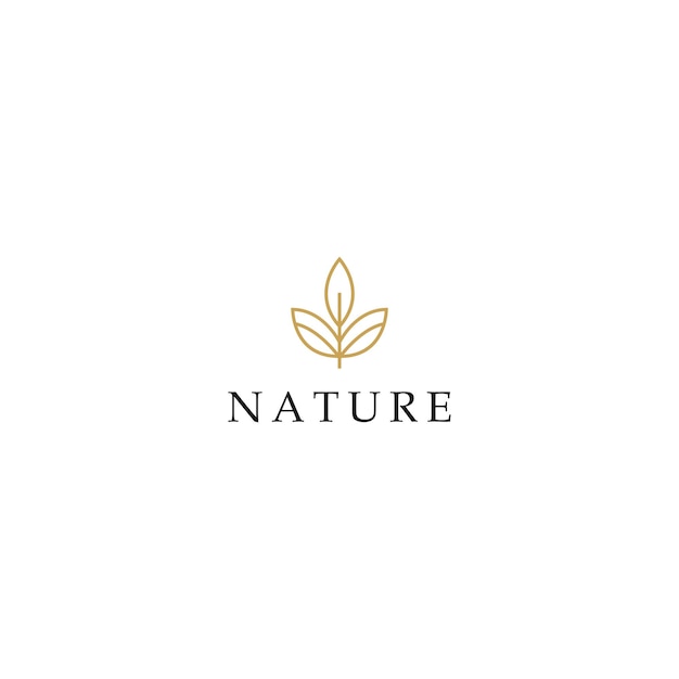 logo nature design art template