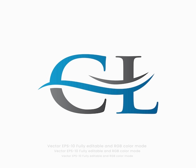 cl.という新しい色とデザインの会社のロゴ。