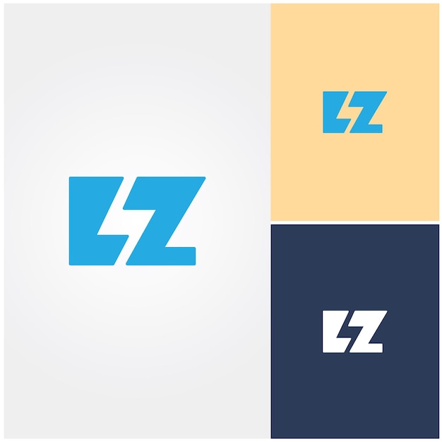 Logo for a new company called lz.