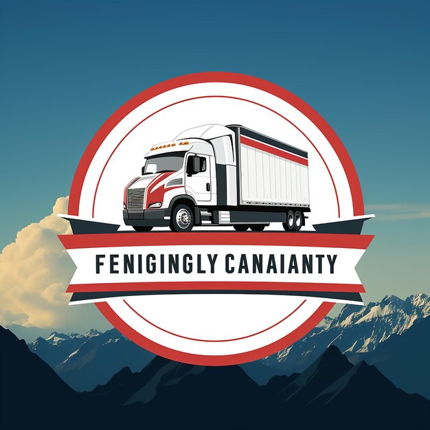 Logo di una nuova impresa trucking company