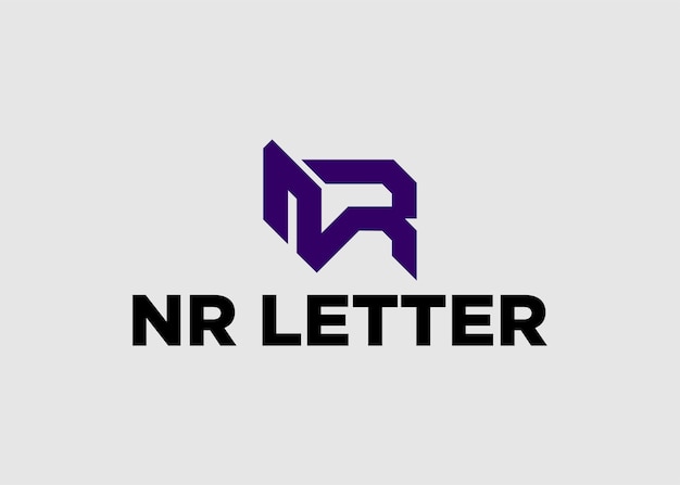 logo nr letter bedrijfsnaam