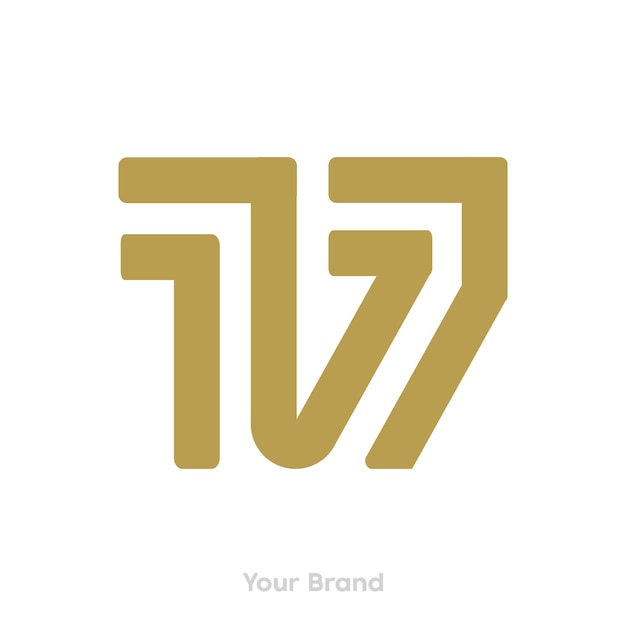 logo number 17 simple design