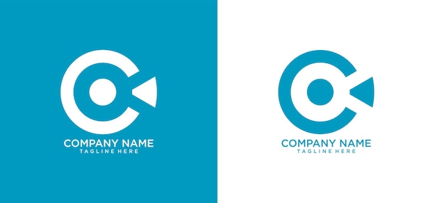 logo O camera-ontwerp