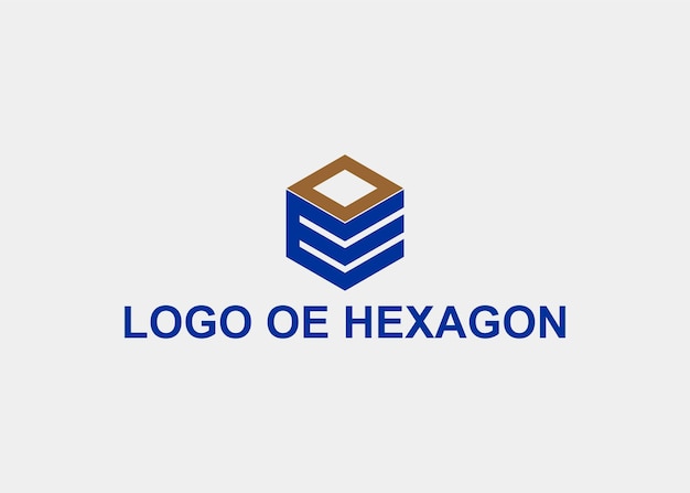 LOGO OE HEXAGON BEDRIJFSNAAM