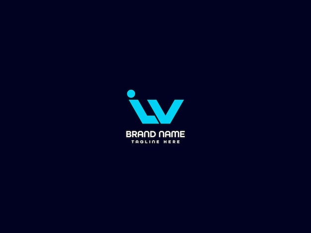 Logo for an online store called lv.