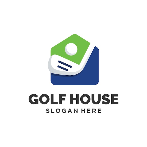 Logo ontwerp golfhuis