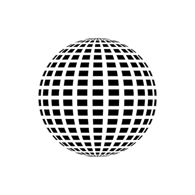 Logo ontwerp Ronde vorm Vector illustratie