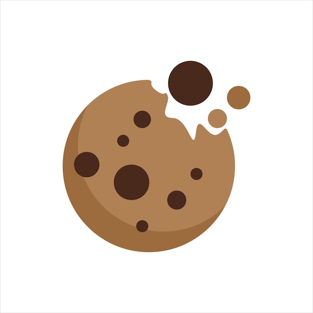 Logo ontwerp voor chocoladekoekjes en koekjes