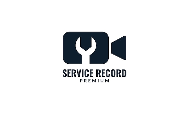 Logo-ontwerp voor film- of filmrecorderservices