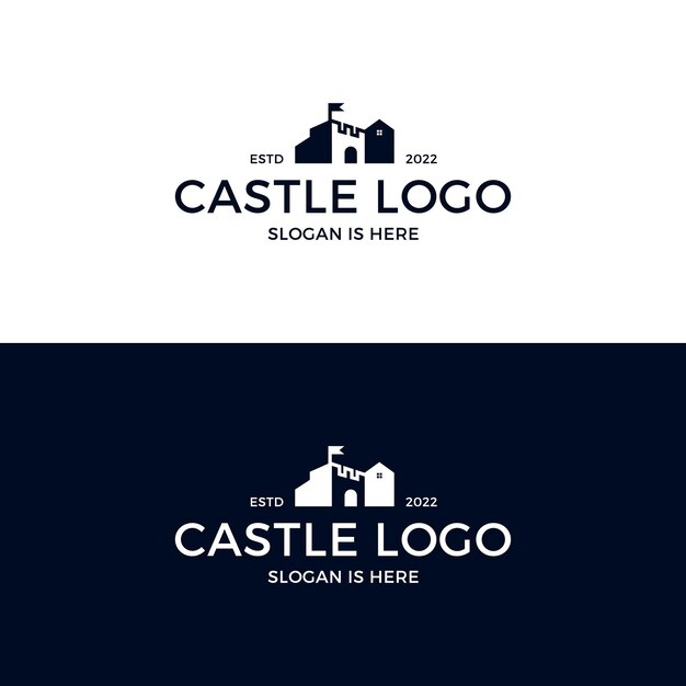 Logo ontwerp voor kasteelbouw