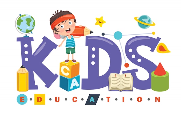 Logo ontwerp voor kinderen onderwijs