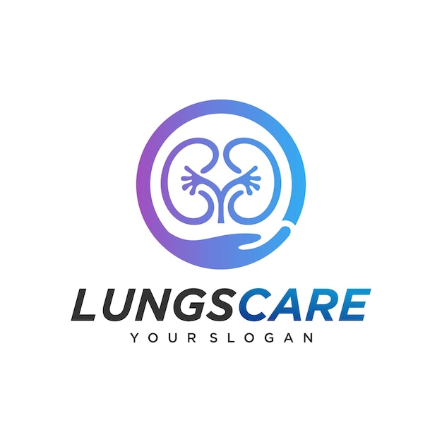 Logo-ontwerp voor longzorg