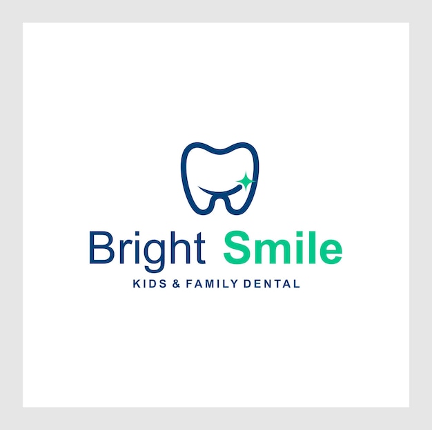 logo ontwerp voor tandheelkundige gezondheid