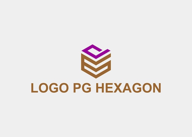 LOGO PG HEXAGON BEDRIJFSNAAM