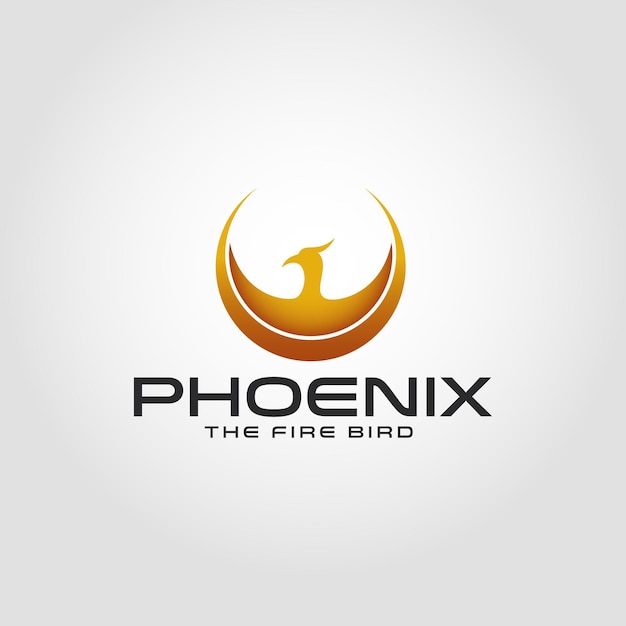 a logo for the phoenix bird bird bird bird bird with a bird on it