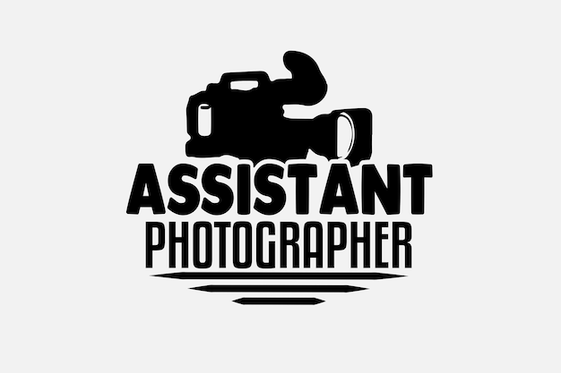 Логотип для фотографа под названием ассистент.