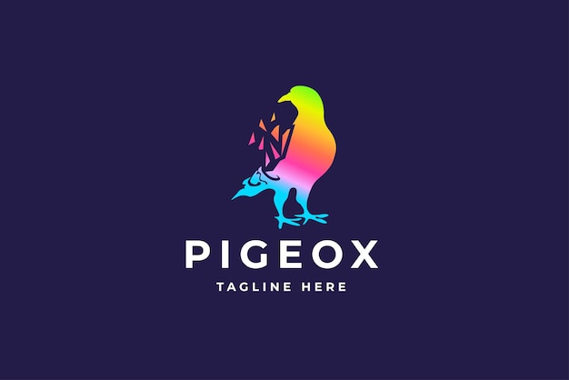 Вектор Логотип pigeox