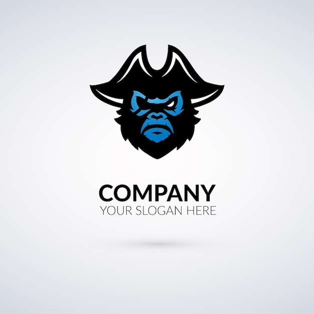 Logo Piraat Chimpansee