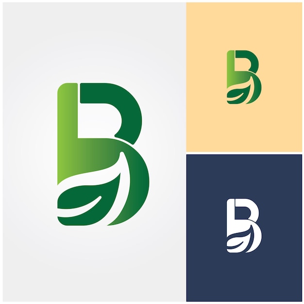 Логотип растения и логотип листа