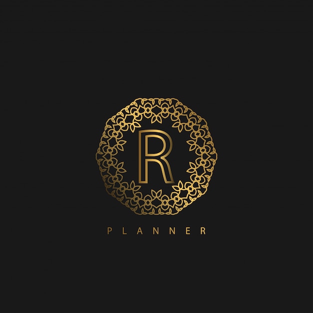 Vector logo premium luxury