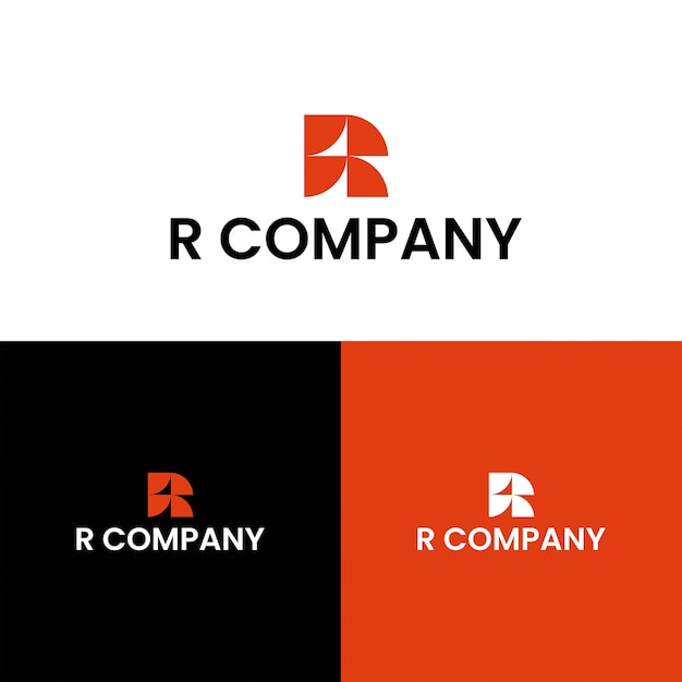 Vector logo r company